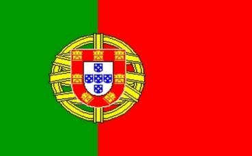 Stockfahne Portugal 30 x 45 cm